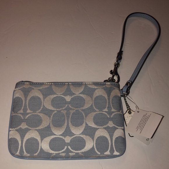 Vintage COACH Park Signature Small Wristlet/COACH Signature C Design - Rare - Picture 4 of 6